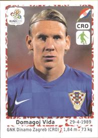 2012 Panini UEFA Euro 2012 Stickers #381 Domagoj Vida Front