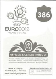 2012 Panini UEFA Euro 2012 Stickers #386 Niko Kranjčar Back