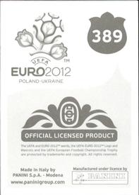 2012 Panini UEFA Euro 2012 Stickers #389 Ivan Perišić Back