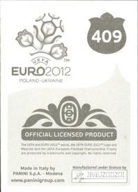 2012 Panini UEFA Euro 2012 Stickers #409 Bohdan Butko Back