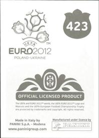 2012 Panini UEFA Euro 2012 Stickers #423 Ruslan Rotan Back