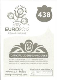 2012 Panini UEFA Euro 2012 Stickers #438 Martin Olsson Back