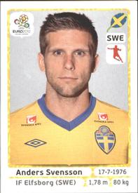 2012 Panini UEFA Euro 2012 Stickers #441 Anders Svensson Front
