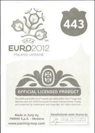 2012 Panini UEFA Euro 2012 Stickers #443 Rasmus Elm Back