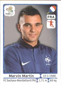 2012 Panini UEFA Euro 2012 Stickers #473 Marvin Martin Front