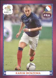 2012 Panini UEFA Euro 2012 Stickers #483 Karim Benzema Front