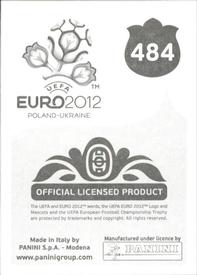 2012 Panini UEFA Euro 2012 Stickers #484 Slavek & Slavko Back