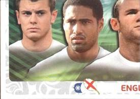 2012 Panini UEFA Euro 2012 Stickers #488 Team - England Front