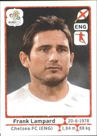 2012 Panini UEFA Euro 2012 Stickers #500 Frank Lampard Front