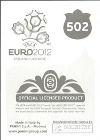 2012 Panini UEFA Euro 2012 Stickers #502 Jack Wilshere Back