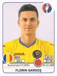 2016 Panini UEFA Euro Stickers #54 Florin Gardos Front