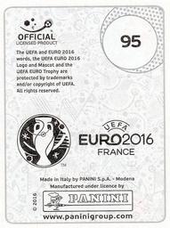 2016 Panini UEFA Euro Stickers #95 Xherdan Shaqiri Back