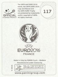 2016 Panini UEFA Euro Stickers #117 Breel Embolo Back