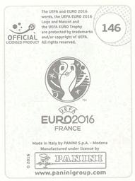 2016 Panini UEFA Euro Stickers #146 Danny Welbeck Back