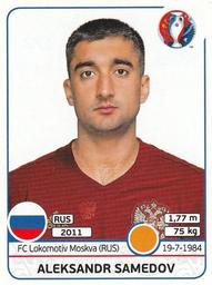 2016 Panini UEFA Euro Stickers #172 Aleksandr Samedov Front