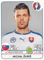 2016 Panini UEFA Euro Stickers #231 Michal Ďuriš Front