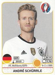 2016 Panini UEFA Euro Stickers #253 André Schürrle Front