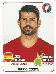 2016 Panini UEFA Euro Stickers #371 Diego Costa Front