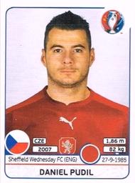 2016 Panini UEFA Euro Stickers #388 Daniel Pudil Front