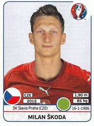 2016 Panini UEFA Euro Stickers #402 Milan Skoda Front