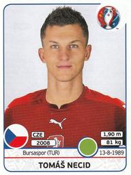 2016 Panini UEFA Euro Stickers #404 Tomás Necid Front