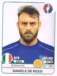 2016 Panini UEFA Euro Stickers #504 Daniele De Rossi Front