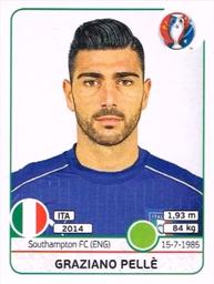 2016 Panini UEFA Euro Stickers #516 Graziano Pellè Front