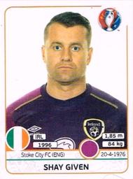 2016 Panini UEFA Euro Stickers #517 Shay Given Front