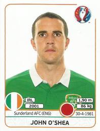 2016 Panini UEFA Euro Stickers #519 John O'Shea Front