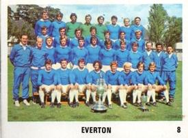 1970 The Sun Football Swap Cards #8 Team Photo Front