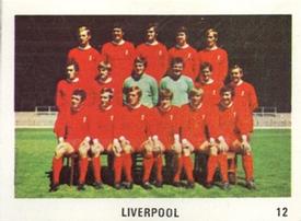 1970 The Sun Football Swap Cards #12 Team Photo Front