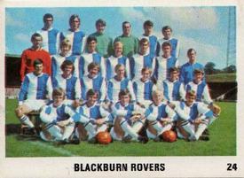 1970 The Sun Football Swap Cards #24 Team Photo Front
