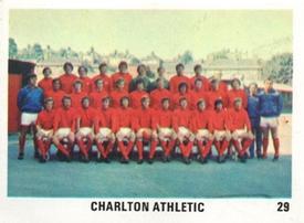 1970 The Sun Football Swap Cards #29 Team Photo Front