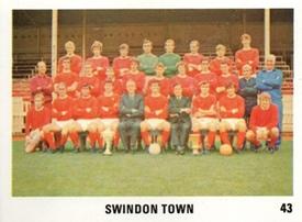 1970 The Sun Football Swap Cards #43 Team Photo Front