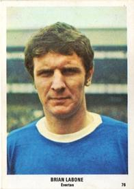 1970 The Sun Football Swap Cards #76 Brian Labone Front