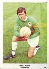1970 The Sun Football Swap Cards #99 Terry Poole Front