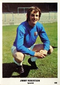 1970 The Sun Football Swap Cards #100 Jimmy Robertson Front