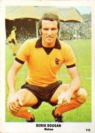 1970 The Sun Football Swap Cards #112 Derek Dougan Front