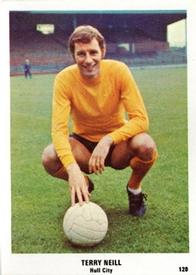 1970 The Sun Football Swap Cards #120 Terry Neill Front