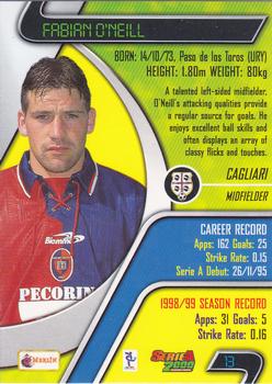 2000 Merlin Serie A #13 Fabian O'Neill Back