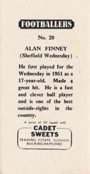 1959 Cadet Sweets Footballers #20 Alan Finney Back