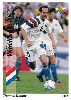 1993 Upper Deck Fuji World Cup Preview (English/Spanish) #F9 Thomas Dooley Front