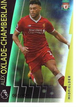 2018 Topps Platinum Premier League - Green #48 Alex Oxlade-Chamberlain Front