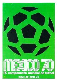 1986 Panini World Cup Stickers #12 Mexico 1970 Front