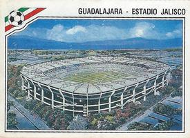 1986 Panini World Cup Stickers #19 Estadio Jalisco Front