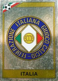 1986 Panini World Cup Stickers #36 Badge Italia Front