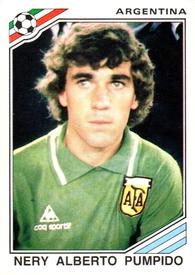 1986 Panini World Cup Stickers #89 Nery Alberto Pumpido Front