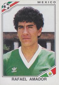 1986 Panini World Cup Stickers #117 Rafael Amador Front