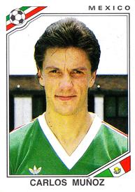 1986 Panini World Cup Stickers #119 Carlos Munoz Front
