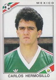 1986 Panini World Cup Stickers #126 Carlos Hermosillo Front